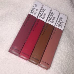 Maybelline Matte Ink SuperStay Bundle